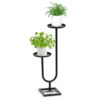 2 Tier U Shaped Plant Stand