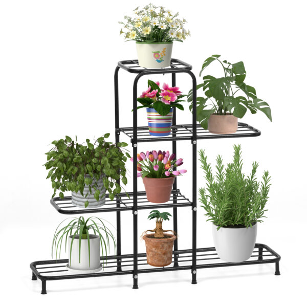 Metal 4 Tier Plant Stand