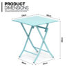 Metal Folding Patio Table