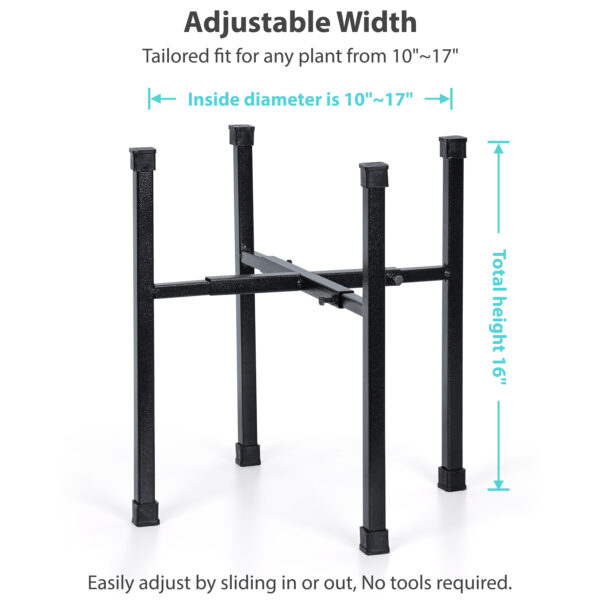 Metal Expandable Planter Stand