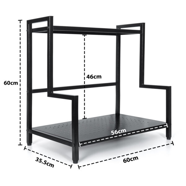 2 Tier Microwave Stand