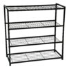 4 Tier Metal Adjustable Shoe Rack
