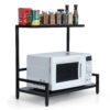 2 Tier Metal Microwave Stand