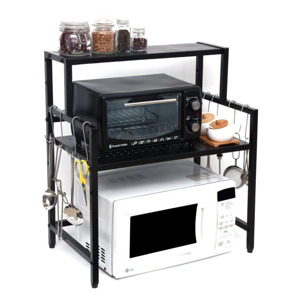 2 Tier Metal Microwave Stand