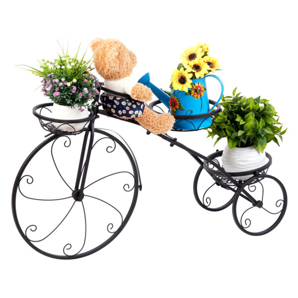 Bicycle Metal Plant Holder