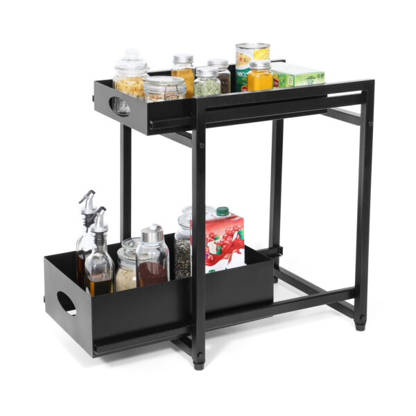2-Tier Multipurpose Under Sink Cabinet Organizer