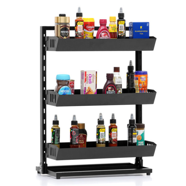 3 Tier Metal Kitchen Spice Rack