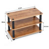 TNT 3-Tier Wooden Shoe Rack