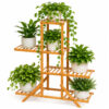4-Tier Bamboo Wooden Plant Stand