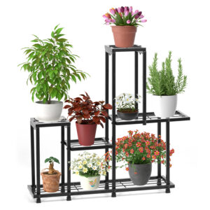 Metal 5 Tier Plant Stand For Balcony