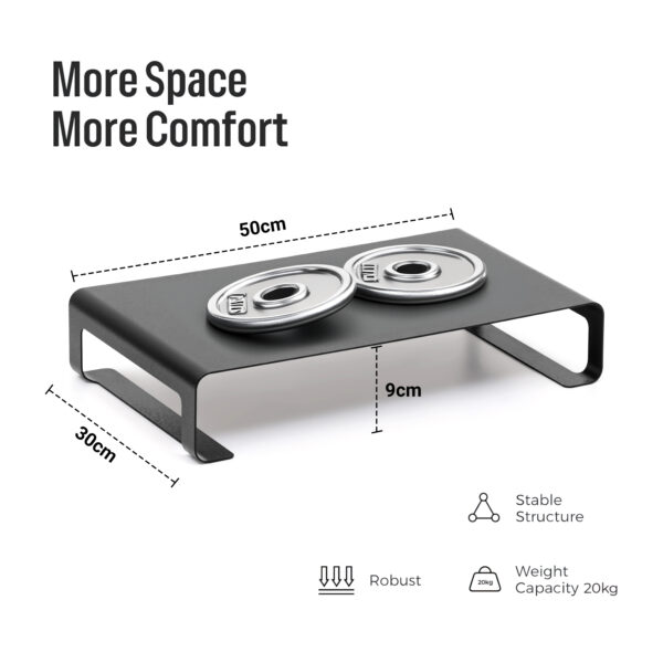 Monitor Riser Desk Organizer