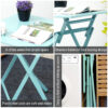 Metal Folding Patio Table