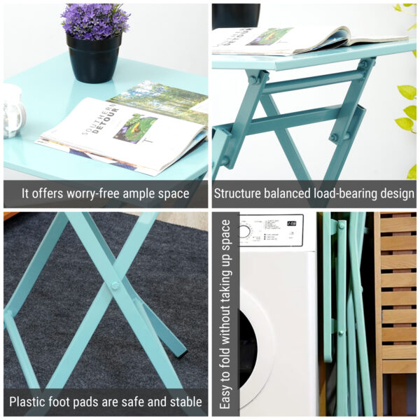 Metal Folding Patio Table
