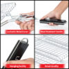 Portable & Foldable BBQ Grilling Net Basket