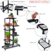 6 Tier Metal Flower Pot Stand