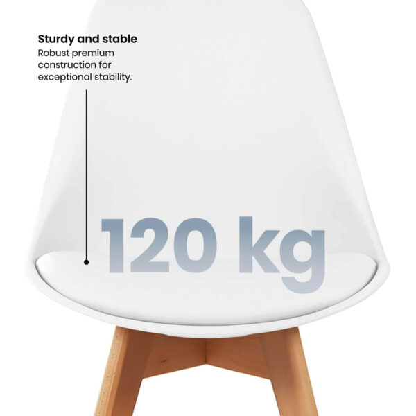 Dining Chair with Cushioned Pad
