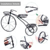 Bicycle Metal Plant Holder