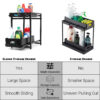 2-Tier Multipurpose Under Sink Cabinet Organizer
