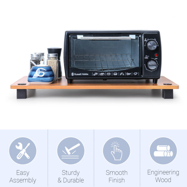 TNT Wooden Microwave Oven Stand