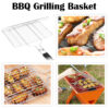 Portable & Foldable BBQ Grilling Net Basket