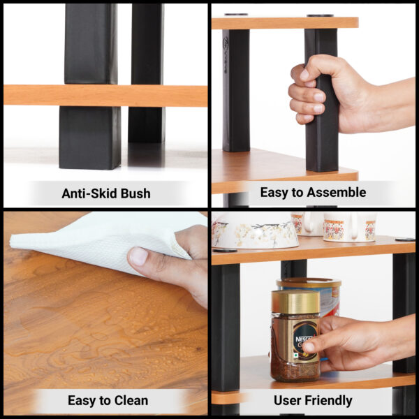 Turn N Tube 5 Tier Kitchen Storage Rack