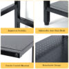 2 Tier Metal Microwave Stand