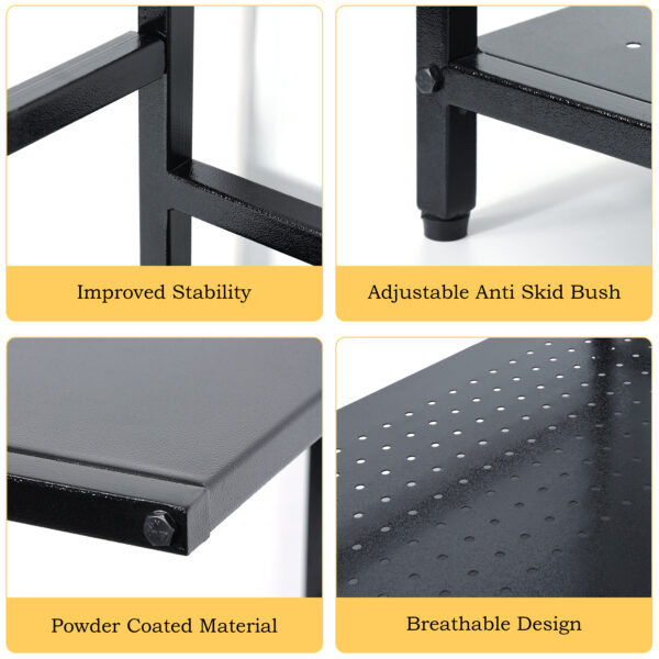2 Tier Metal Microwave Stand
