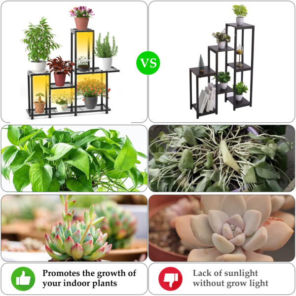 Metal 5 Tier Plant Stand For Balcony