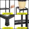 Metal 4 Tier Plant Stand For Balcony & Indoor