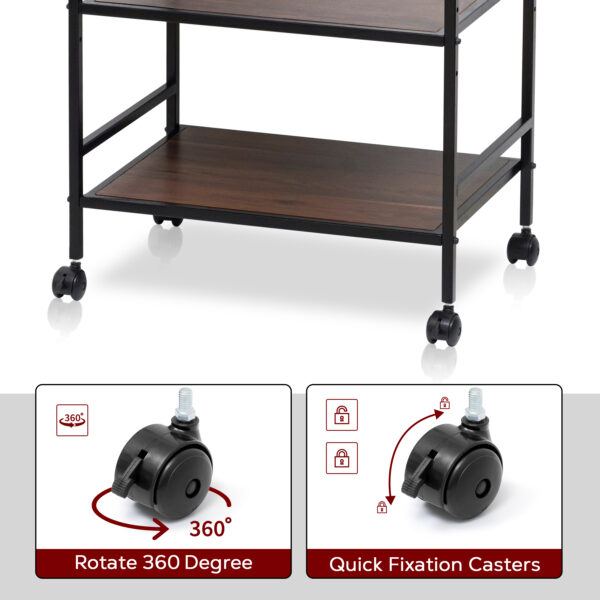 Wooden 3 Tier Kitchen Storage Rack
