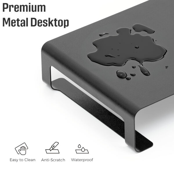Monitor Riser Desk Organizer