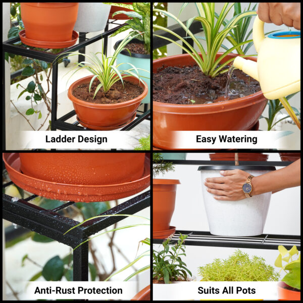 3 Tier Ladder Plant Stand