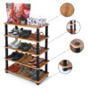 TNT 5-Tier Wooden Shoe Rack