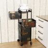 360° Revolving Kitchen Storage Trolley