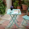 Metal Folding Patio Table