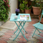 Metal Folding Patio Table