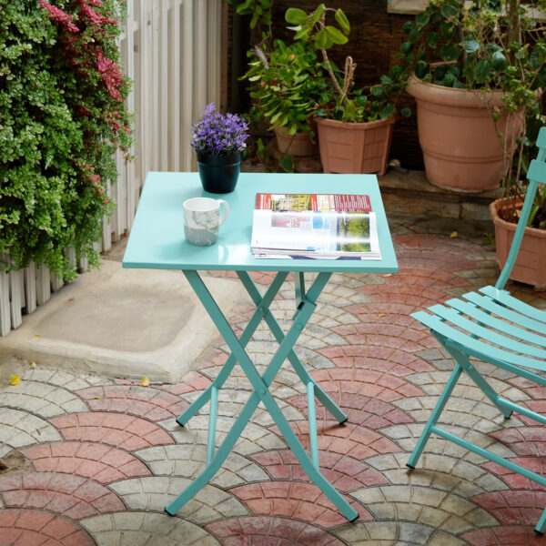 Metal Folding Patio Table