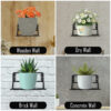 Wall Mount Flower Pot Stand