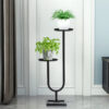 2 Tier U Shaped Plant Stand