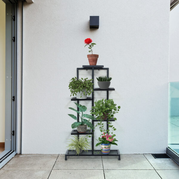6 Tier Metal Flower Pot Stand