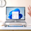 Monitor Riser Desk Organizer