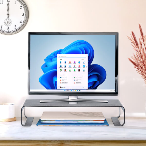 Monitor Riser Desk Organizer