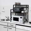2 Tier Metal Microwave Stand