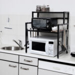 2 Tier Metal Microwave Stand