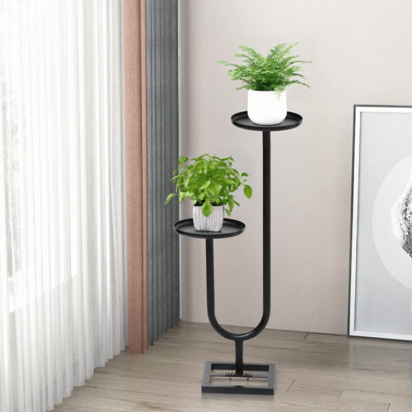 2 Tier U Shaped Plant Stand
