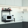 2 Tier Metal Microwave Stand