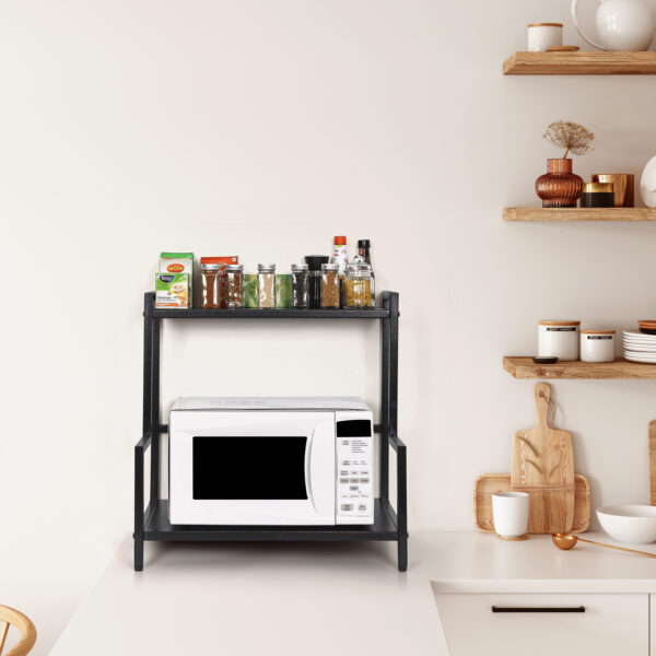 2 Tier Microwave Stand