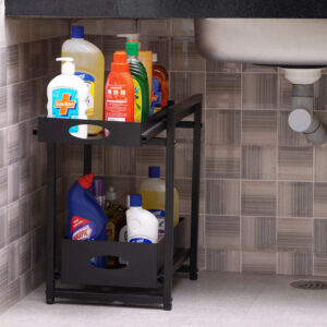 2-Tier Multipurpose Under Sink Cabinet Organizer
