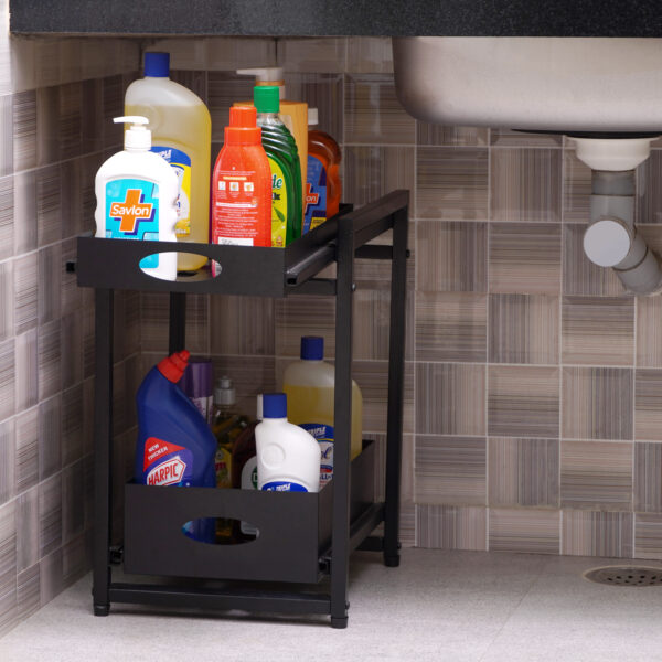 2-Tier Multipurpose Under Sink Cabinet Organizer