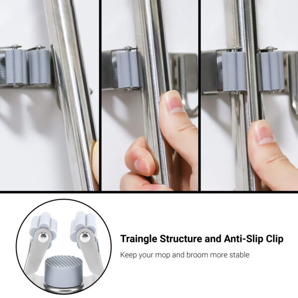 Wall Mount Mop Holder